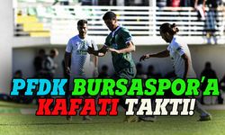 PFDK Bursaspor'a kafayı taktı!