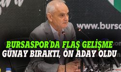 Bursaspor'da flaş gelişme Recep Günay bıraktı