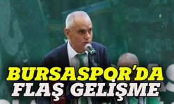 Bursaspor'da flaş gelişme!