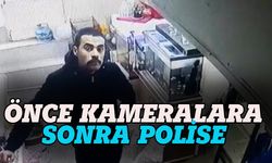 Pişkin hırsız kameralardan kaçamadı!