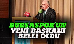 Bursaspor'un yeni başkanı Sinan Bür oldu