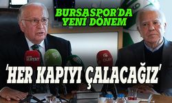 Bursaspor Başkanı Bür: Her kapıyı çalacağız
