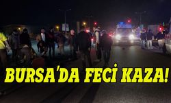 Bursa'da motosiklet ve bisiklet sürücüleri çarpıştı, yaralılar var