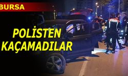 Bursa'da Uyuşturucu Tacirleri Yunus Polisinin Takibine Direnemedi