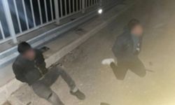 Bursa'da bariyer demirlerini kesen hırsızlar yakalandı