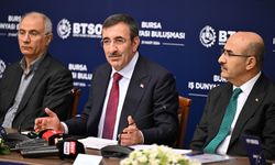 Cumhurbaşkanı Yardımcısı Cevdet Yılmaz Bursa iş dünyasıyla buluştu