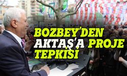 Bozbey'den Alinur Aktaş'a proje tepkisi