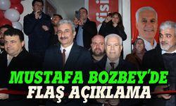 Mustafa Bozbey'den flaş açıklama