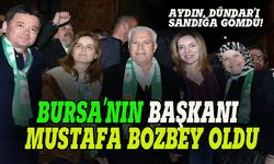 Mustafa Bozbey Bursa Büyükşehir'in yeni başkanı oldu