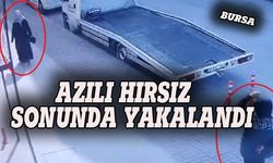 Bursa'daki azılı hırsız sonunda yakalandı
