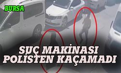 Suç makinası Bursa polisinden kaçamadı!