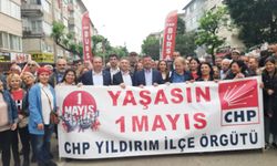 CHP Yıldırım'ın 1  Mayıs  sevinci
