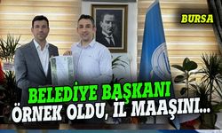 Bursa'da belediye başkanı maaşını öğrencilere verecek