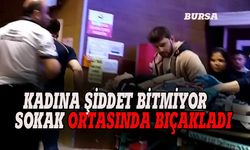 Bursa'da eski karısını sokak ortasında bıçakladı!