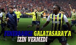 Fenerbahçe Galatasaray'a şampiyonluk şansı tanımadı: 1-0