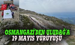 Osmangazi'den Uludağ'a 19 Mayıs yürüyüşü