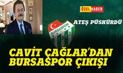 Cavit Çağlar'dan Bursaspor çıkışı