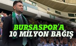 Bursaspor camiasını heyecanlandıran bağış