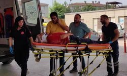 Bursa'da feci kaza, kafasına demir...