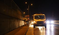 Bursa'da trafiği aksatmamak için gece çalışıyorlar