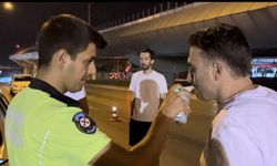Bursa'da alkollü sürücünün aymazlığı; ekiplere yalvardı!