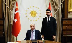 Bursaspor Başkanı Enes Çelik, Erdoğan'la görüştü