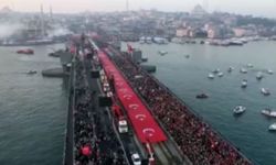 İstanbul'da Gazze'ye selam, İsrail'e lanet