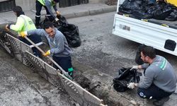 Bursa'da rögar ve ızgaralara taşkın önlemi