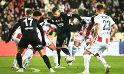 Beşiktaş'ın yüzü Sivas'ta güldü: 2-0