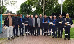 Osmangazi Belediye Başkanı Aydın'dan işçileri sürpriz