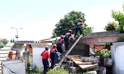 Öğrenciler afetlere karşı bilinçlendi, tatbikat yaptı