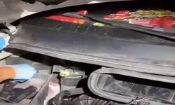 Otomobilden silah fışkırdı!