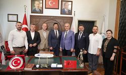 Recep Altepe, Yenişehir Belediye Başkanı Özel'i ziyaret etti