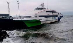 Marmara'da fırtına, BUDO seferleri iptal edildi