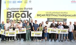 Bursa'da bıçağın ustaları ödüllendirildi