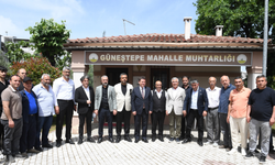 Başkan Aydın'dan bir mahalleye daha ziyaret!