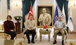 Kardeş kent Tırnova'dan Başkan Bozbey'e ziyaret