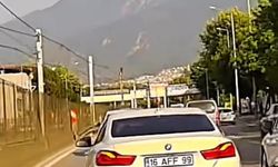 Bursa'da trafik magandası pes dedirtti!