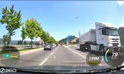 Bursa'da tır sürücüsü pes dedirtti