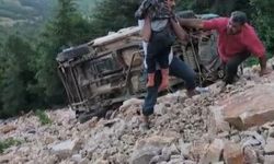 Uçuruma yuvarlandı, ölü ve yaralılar var!