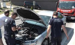 Trafiği alt üst etti, sonra kaçtı!