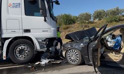 Bursa'da feci kaza, kafa kafaya çarpıştılar