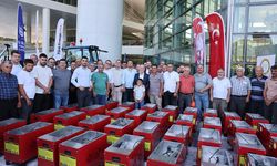 Bursa Büyükşehir'den çiftçilere ekipman desteği