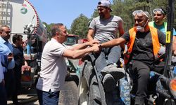 Yavuz Ağıralioğlu, Harmancık'ta vatandaşlarla buluştu