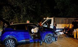 Kurallara uymadı, kamyonetle çarpıştı