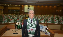 Bursaspor taraftarından Mustafa Bozbey'e teşekkür
