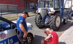 Traktörü çaldı, yakalanınca söyledikleri pes dedirtti