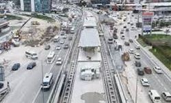 Bursa Şehir Hastanesi metro hattı üzerinde trafik düzenlemesi