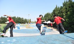 Kaykay Milli Takımı yarışmalara Sukaypark'ta hazırlanıyor