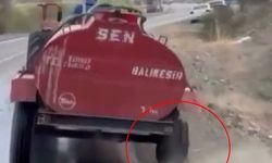 Jant üzerine yangına su taşıdı